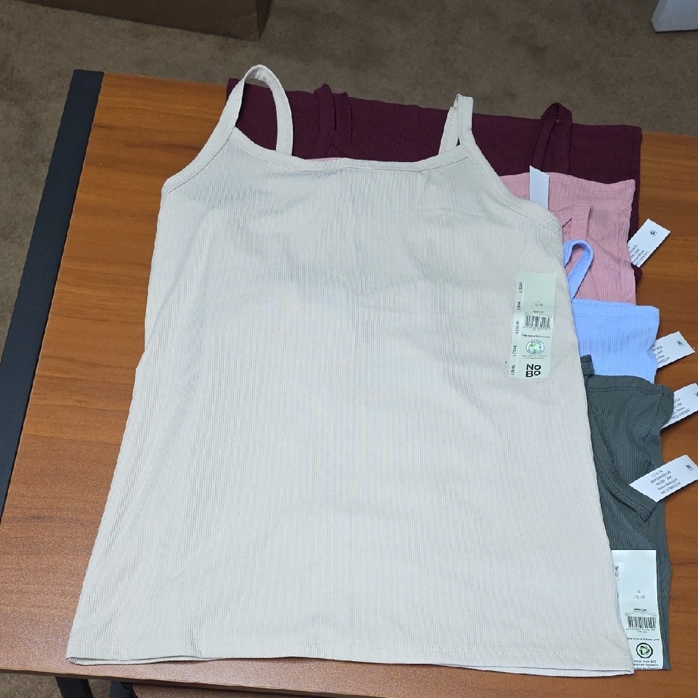 Set of 5 Colorful Tank Tops - Picture 8 of 10